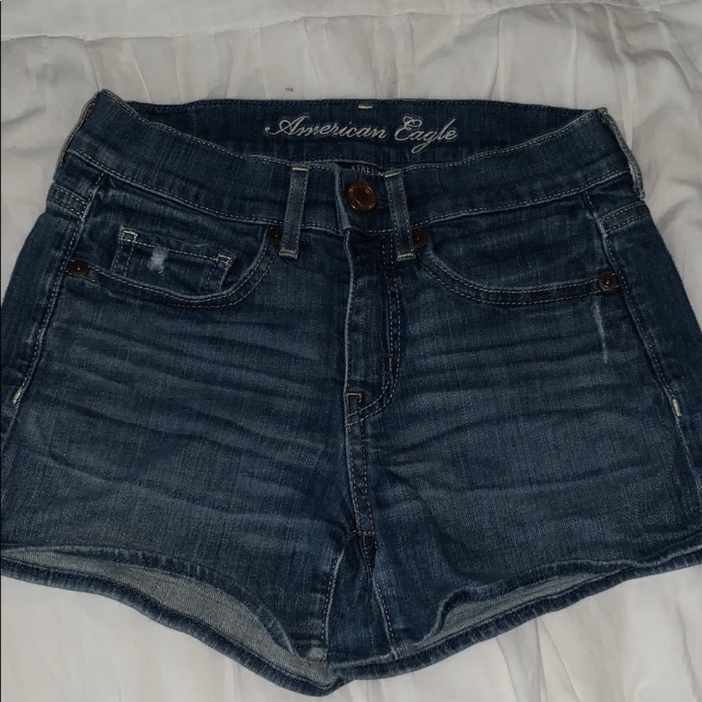 american eagle shorts, size 0
